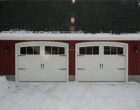 Wayne Dalton 9700 Steel Overlay Carriage House Cold Spring
