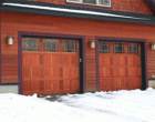 Square Top Artisan Custom Doorworks Wood Carriage House Doors Fishkill 2