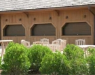 Artisan Custom Doorworks Wood Carriage House Doors Bethel Woods