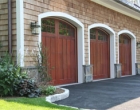 Arched Artisan Custom Doorworks Wood Carriage House Doors Bedford NY