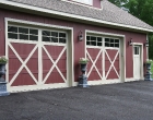 Wood Carriage House Garage Door Mahopac