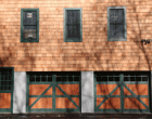 Square Top Artisan Custom Doorworks Wood Carriage House Doors 2
