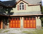 Square Top Wood Carriage House Doors Westchester 3