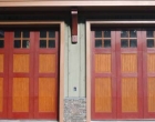 Square Top Wood Carriage House Doors Westchester 4
