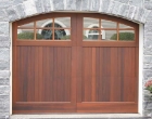 Arched Wood Carriage House Garage Door Hudson Valley