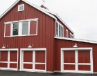 Artisan Wood Carriage House Overhead Doors Pine Plains 3