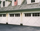 Wood Carriage House Garage Door Pleasant Valley 2