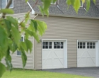 Square Top Wood Carriage House Doors Hudson Valley 3