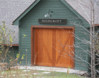 Square Top Artisan Custom Doorworks Wood Carriage House Doors Dutchess County 3
