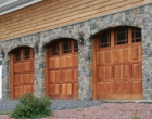 Arched Wood Carriage House Garage Doors Wappingers 3