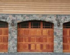 Arched Wood Carriage House Garage Doors Wappingers 2