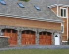 Arched Wood Carriage House Garage Doors Wappingers