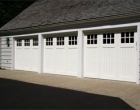 Square Top Artisan Custom Doorworks Wood Carriage House Doors Stanfordville 3